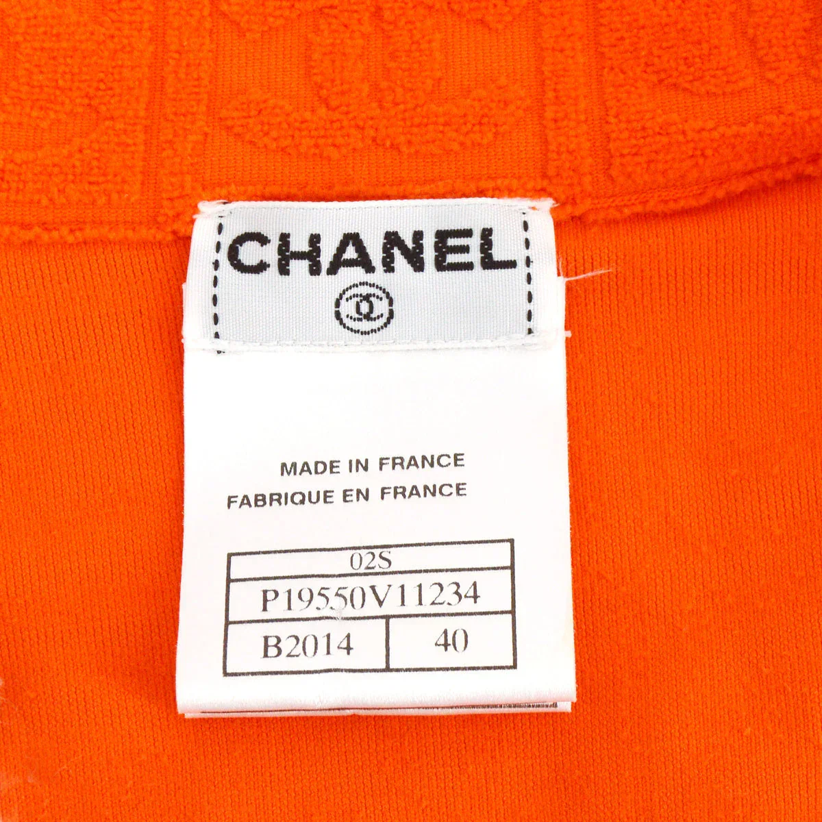 Chanel Summer 2002 CC terry-cloth blazer #40 - Image 6