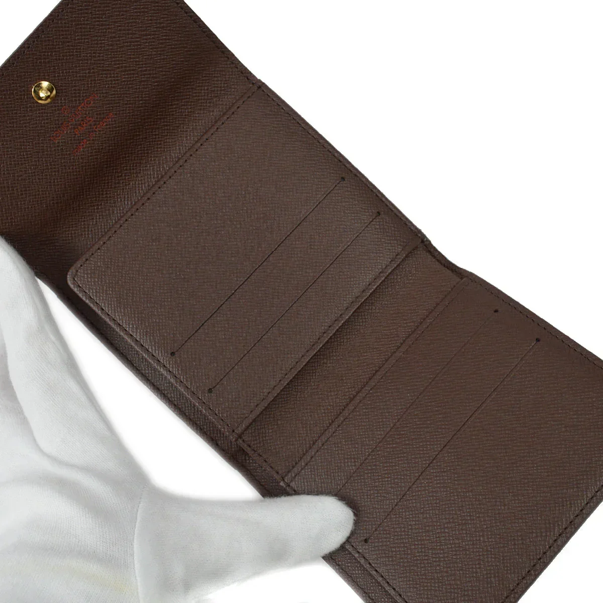 Louis Vuitton 2005 Damier Porte Monnaie Cartes Credit N61652 - Image 5