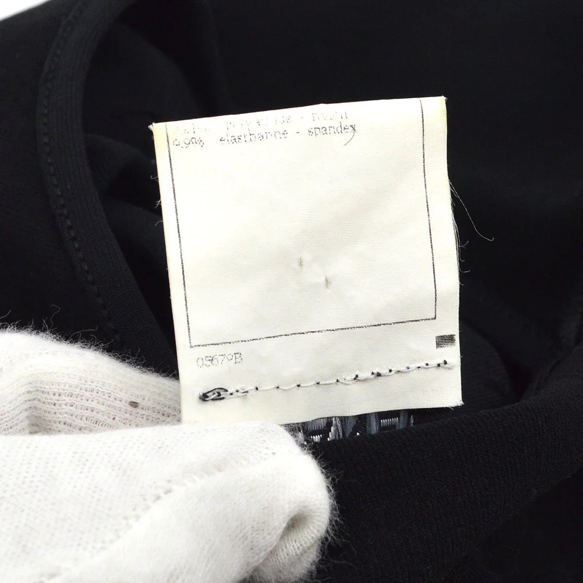Chanel 1997 Spring CC logo-embroidered cropped T-shirt #40 - Image 10
