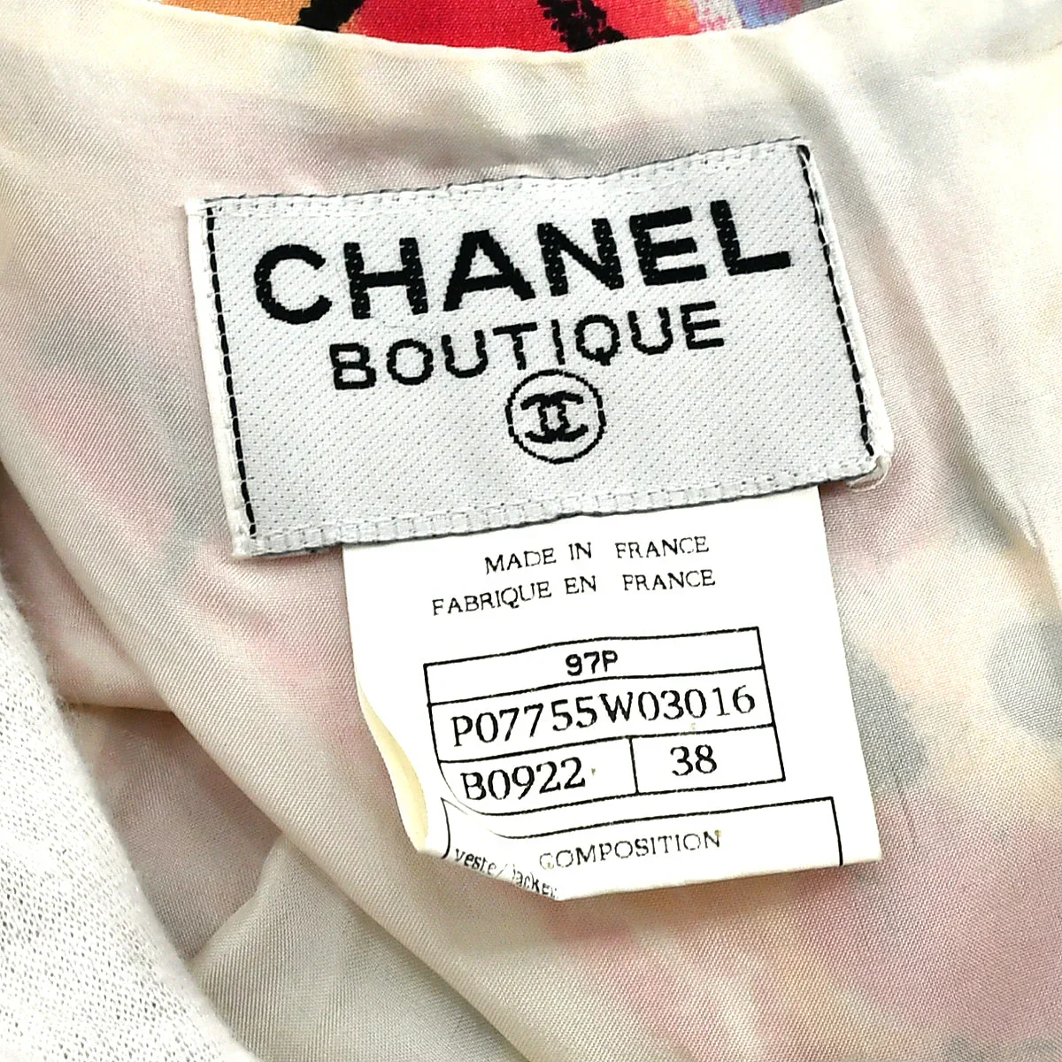 Chanel 1997 Spring CC floral-print dress #38 - Image 9