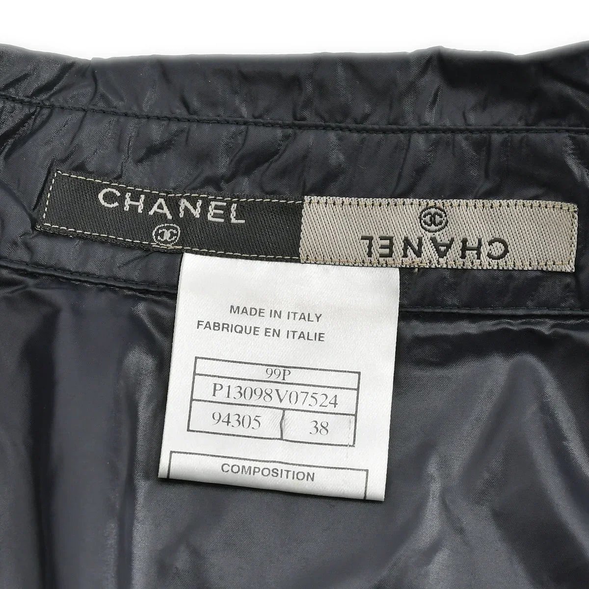 Chanel 1999 Spring two-tone zip-up vest #38 - Image 9