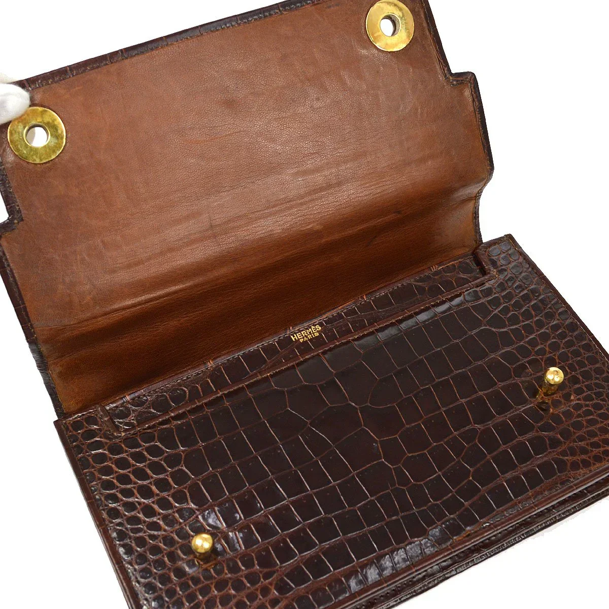 HERMES 1980s Piano Handbag - Image 7